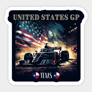 Circuit of the Americas, Austin GP, Texas, formula 1, usa grand prix Sticker